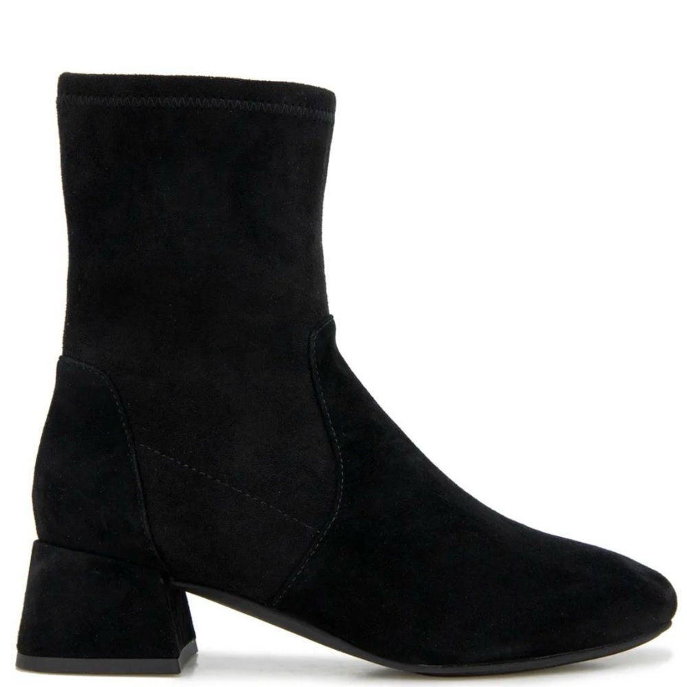 Gentle Souls by Kenneth Cole Black Suede Booties